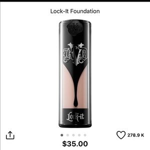 NEW Kat Von D Lock-it Foundation